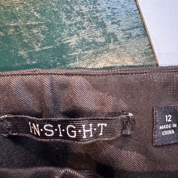 Insight smart pull on metallic camoflaugh Ladies pants size 12 - Picture 3 of 6